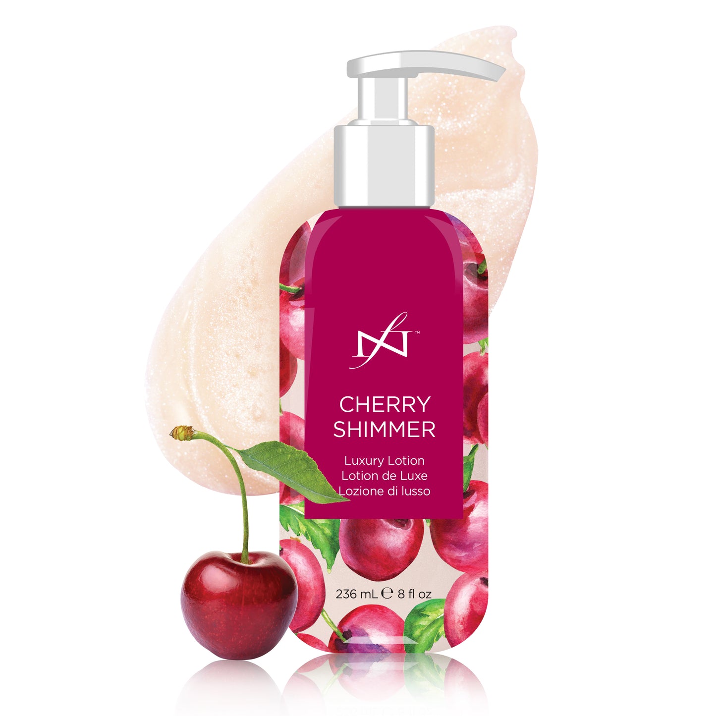 Cherry Shimmer Lotion